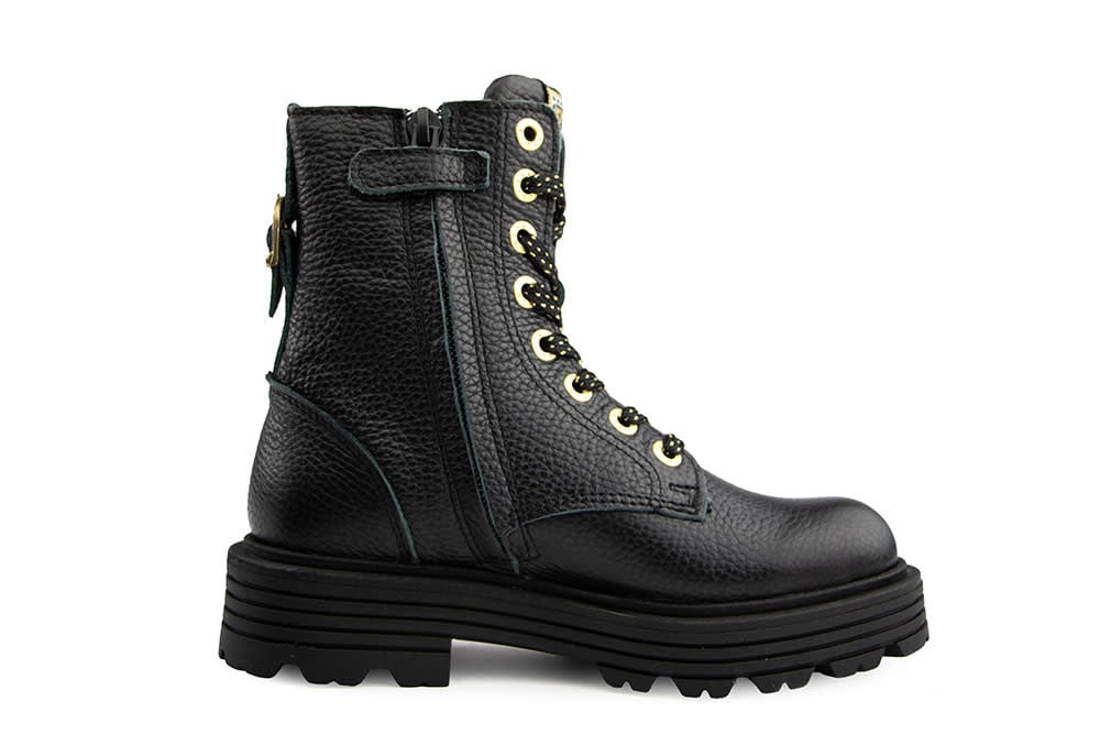 Red Rag Veterboot Black Nappa