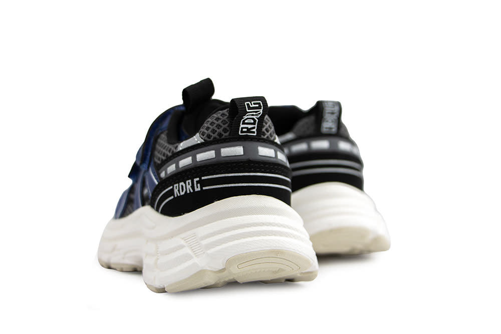 Red Rag Klittenband Sneaker Blue Combi