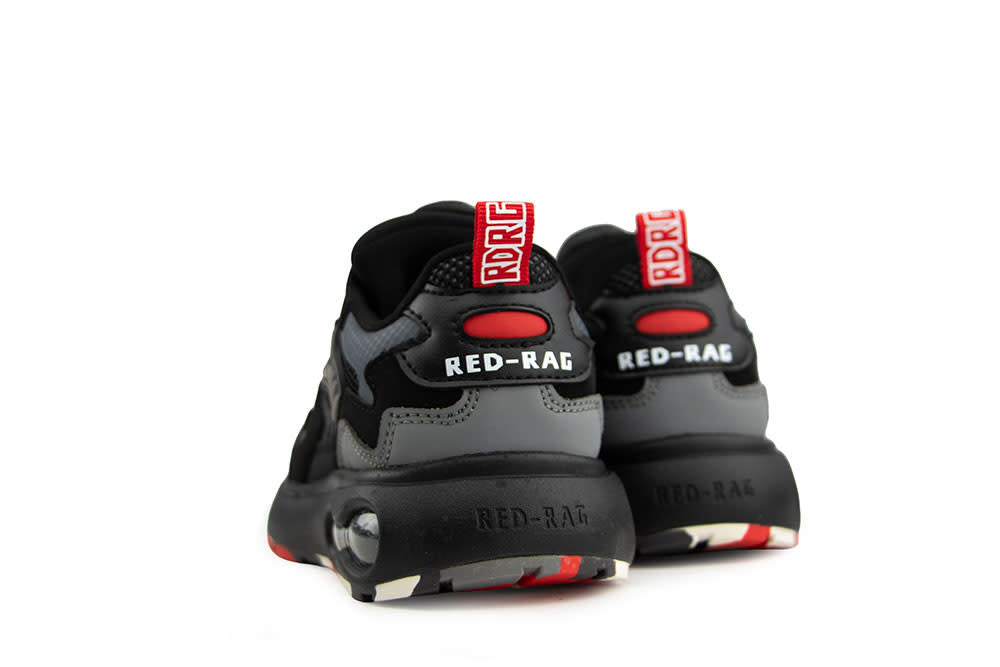 Red Rag Sneaker Black Combi Fantasy