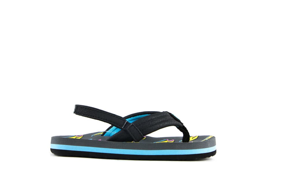 Reef Slippers Blauw Little Ahi Bolt Up