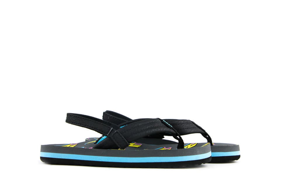 Reef Slippers Blauw Little Ahi Bolt Up