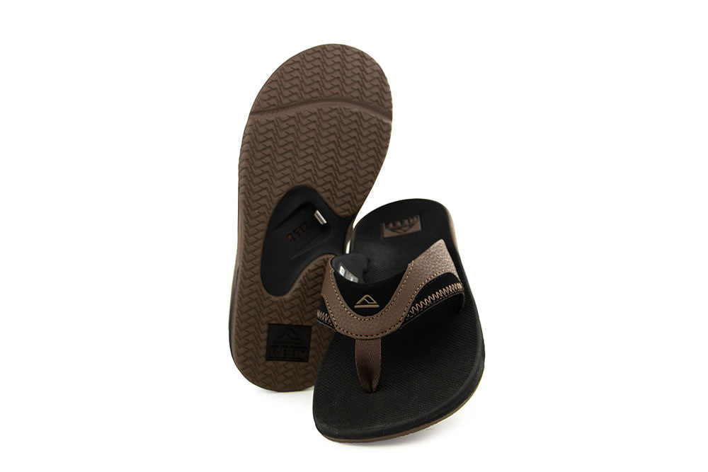 Reef Fanning Black And Tan