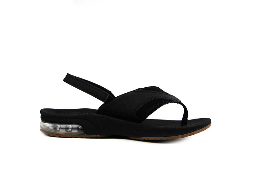 Reef Little Fanning Black Silver