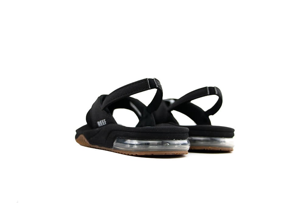 Reef Little Fanning Black Silver