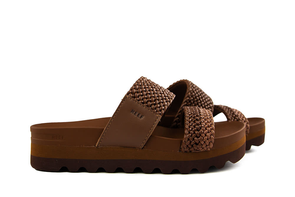 Reef Cushio Vista Hi Chocolate Tan Braid