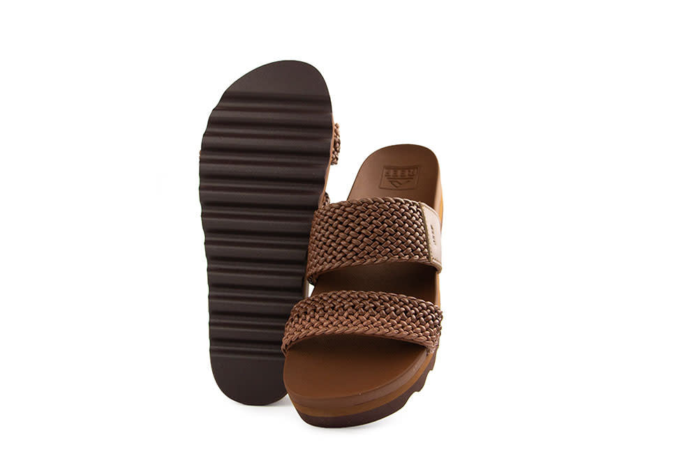 Reef Cushio Vista Hi Chocolate Tan Braid