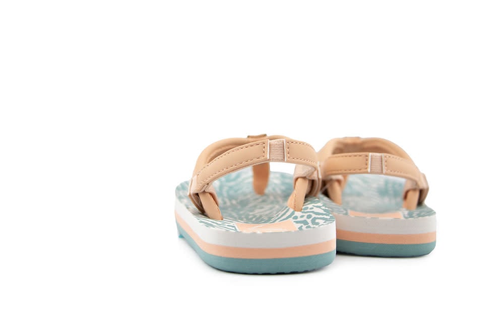 Reef Little Ahi Peach Blue Animal
