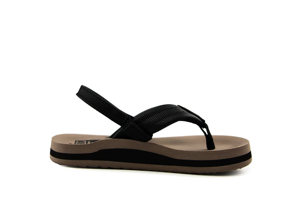 Reef Little Ahi Black Tan