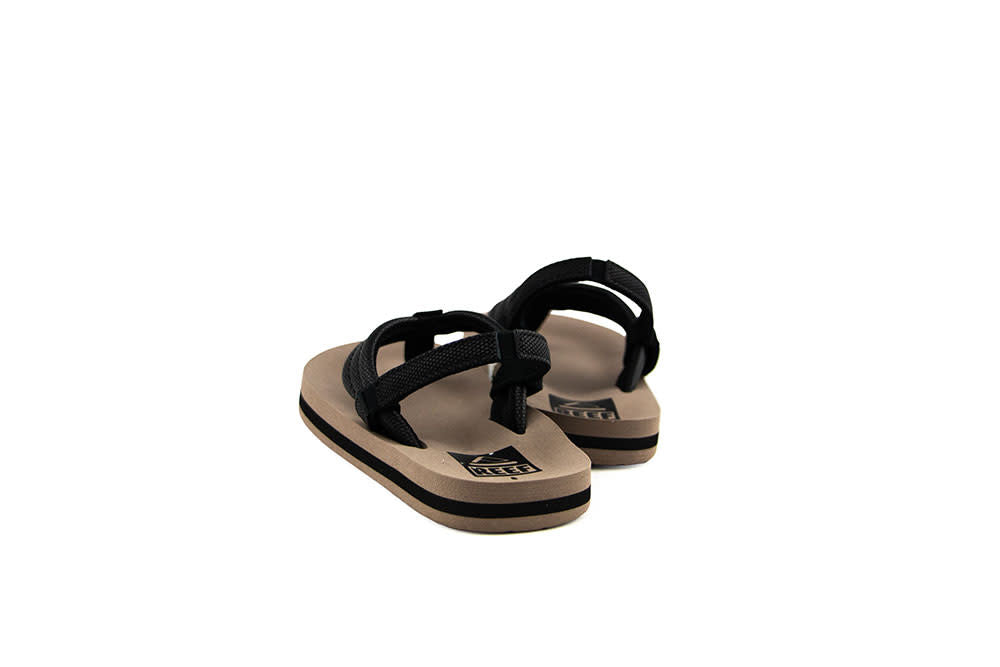 Reef Little Ahi Black Tan