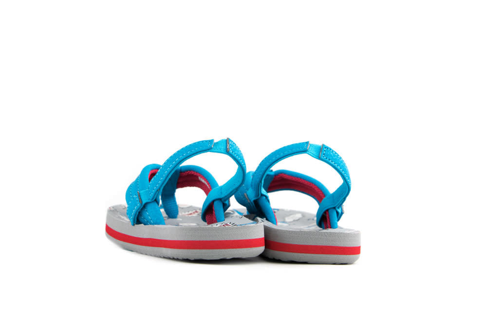 Reef Slippers Grijs Little Ahi Nom Nom