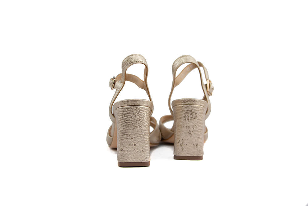 Regarde le Ciel Sandaal Chelly Flake Platino