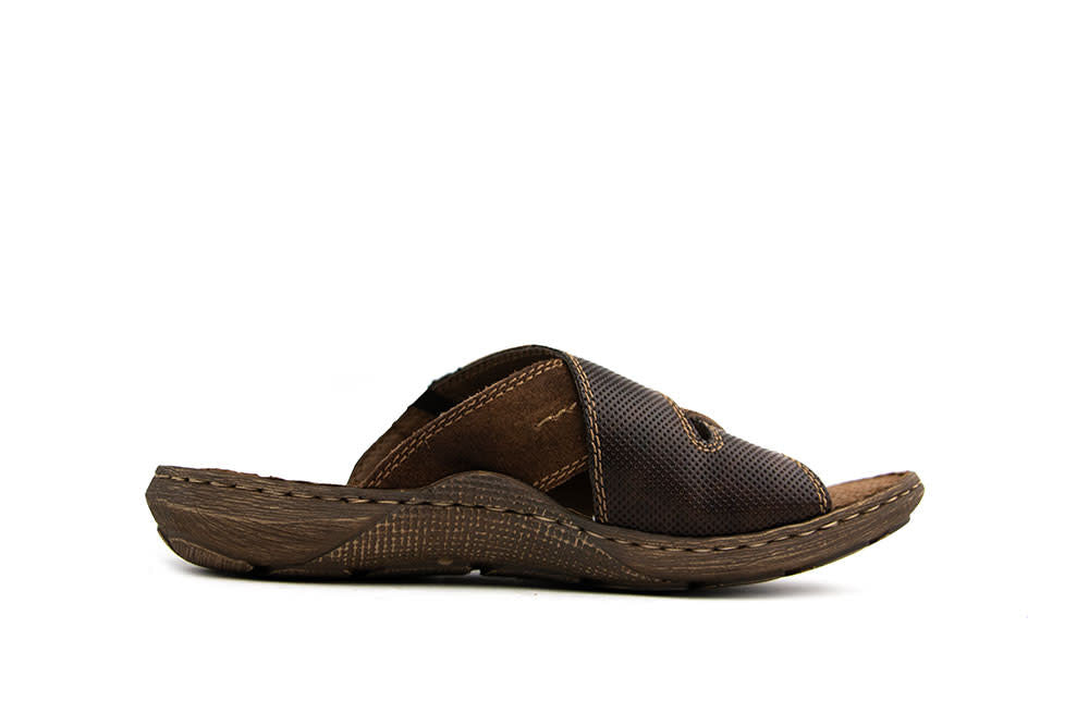 Rieker Slipper Brown Toffee Sherry