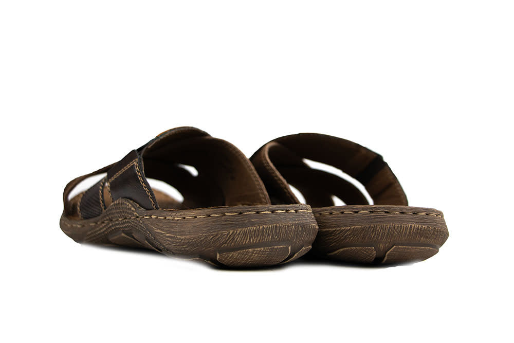 Rieker Slipper Brown Toffee Sherry