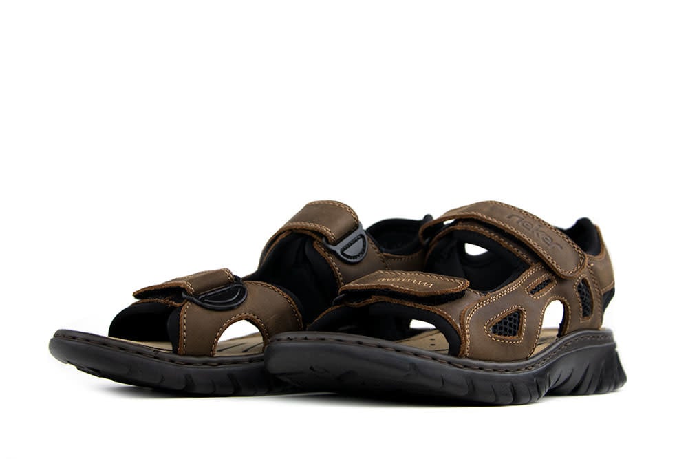 Rieker Sandaal Brown Black