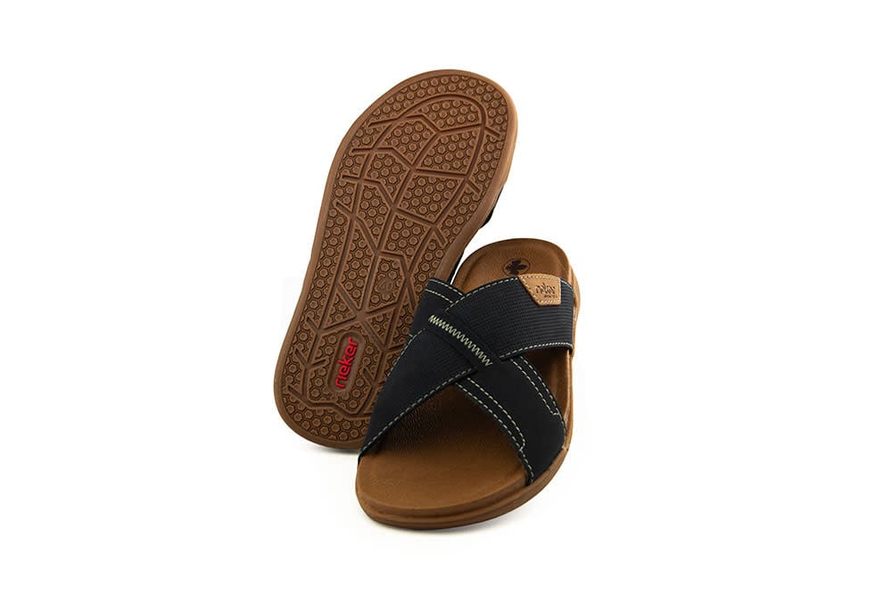 Rieker Slipper Pazifik Nuss