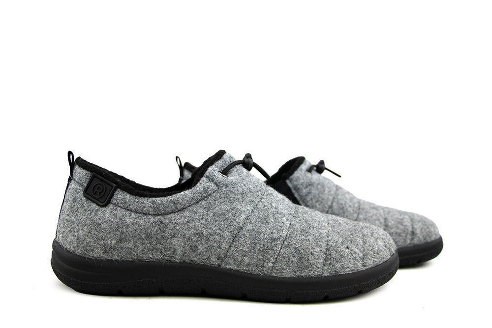 Rohde Pantoffel Grey Softfilz