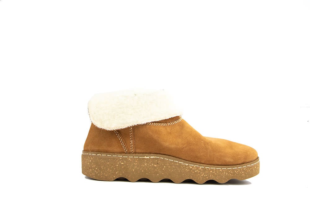 Rohde Hoge Pantoffel Cuoio Velour