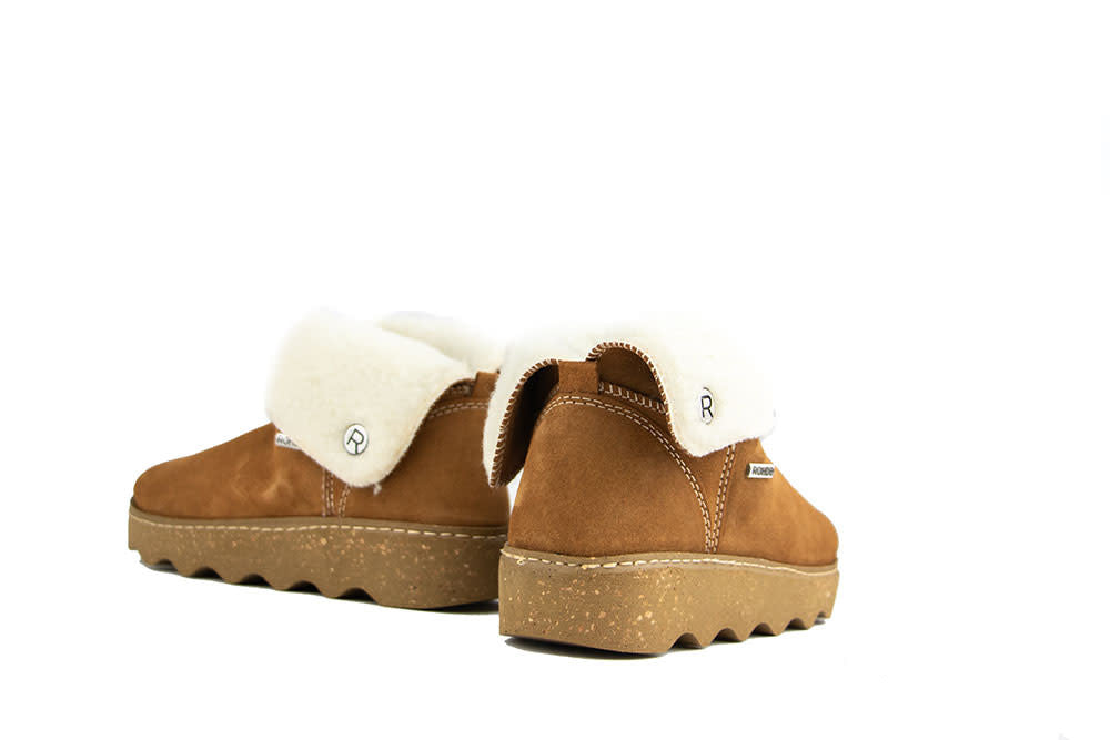 Rohde Hoge Pantoffel Cuoio Velour