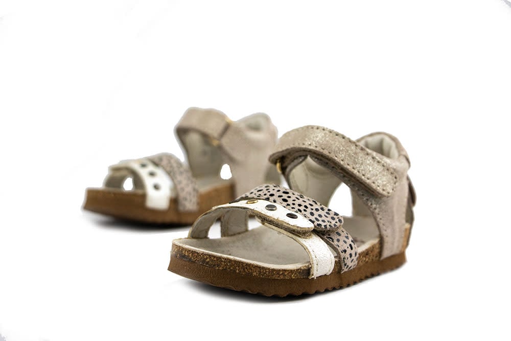 Shoesme Sandaal Beige Combi Print