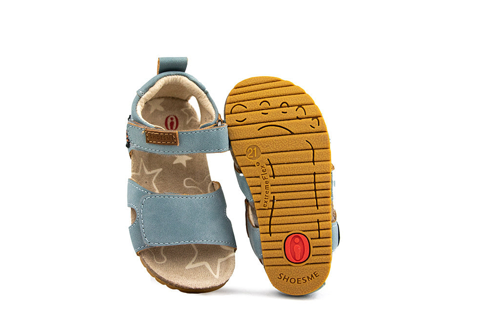 Shoesme Bio Sandaal Light Blue