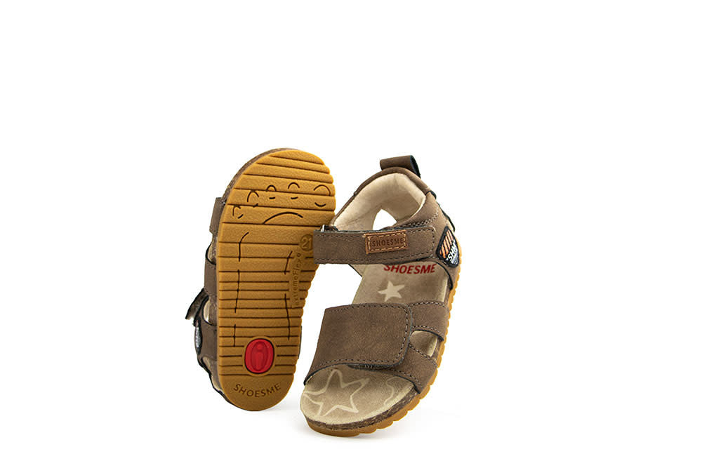 Shoesme Bio Sandaal Dark Taupe