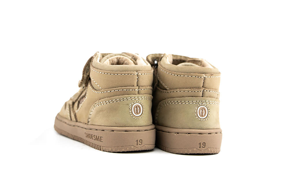 Shoesme Babyproof Hoge Sneaker Taupe