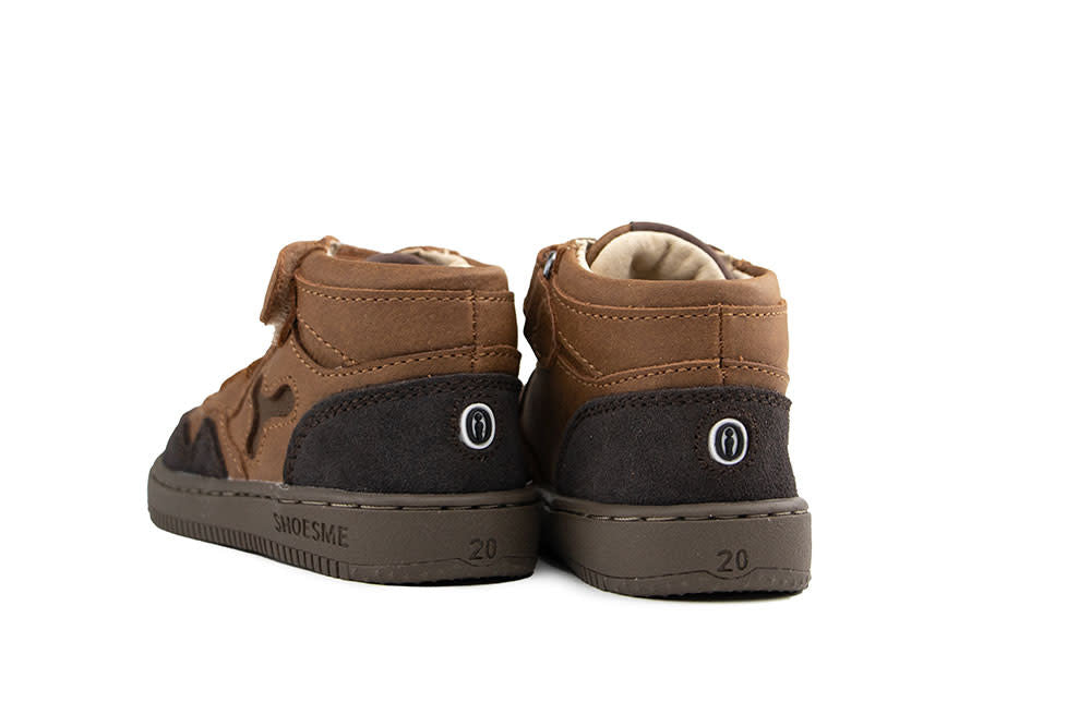 Shoesme Babyproof Hoge Sneaker Brown