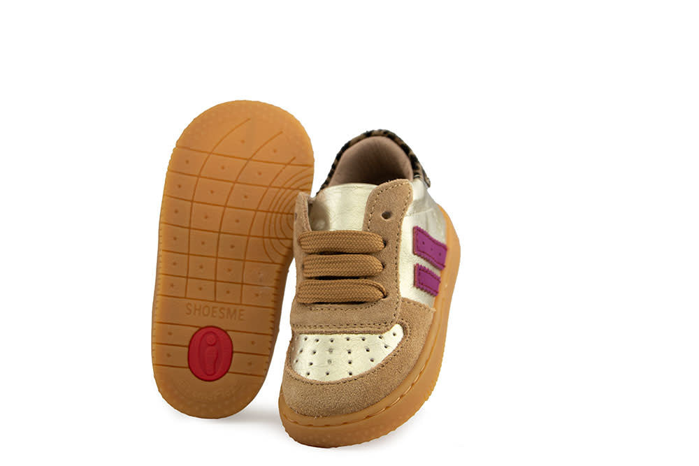 Shoesme Babyproof Sneaker Gold Metallic