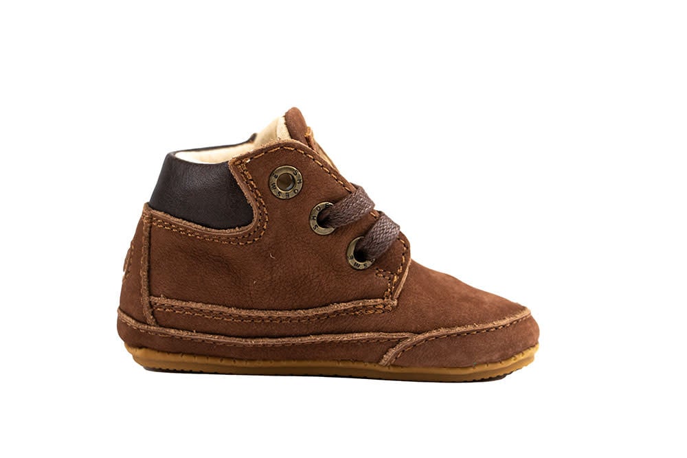 Shoesme Babyproof Hoge Veter Cognac