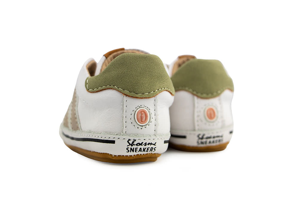 Shoesme Babyproof Sneaker White Taupe