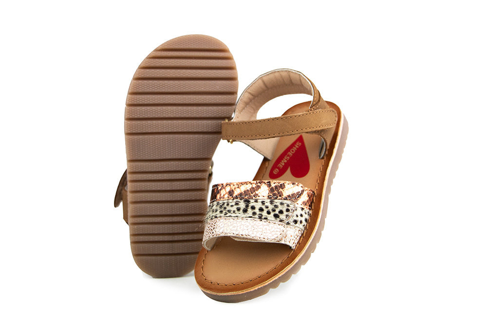 Shoesme Sandaal Cognac Bronce