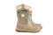 Shoesme Crepe Laars Taupe Silver