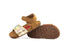 Shoesme Sandaal Cognac Goud