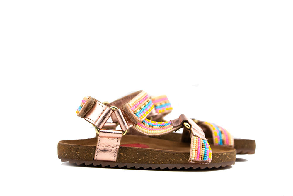 Shoesme Sandaal Rose Gold Multicolor