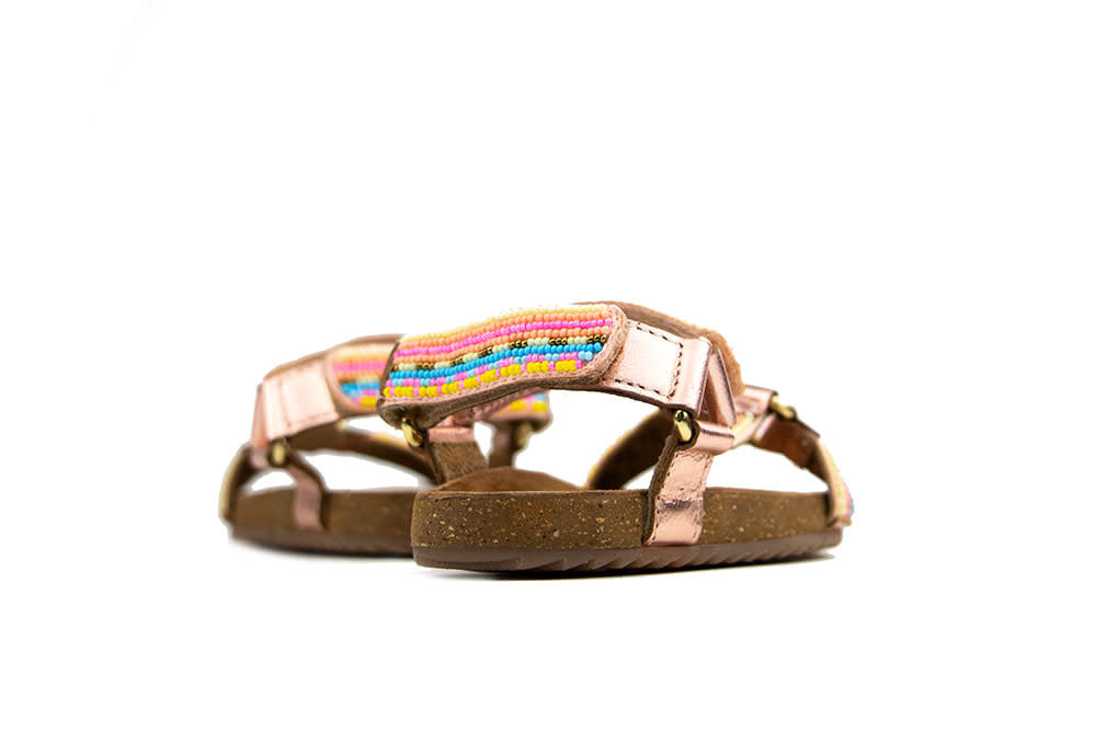 Shoesme Sandaal Rose Gold Multicolor