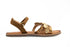 Shoesme Sandaal Brown Gold Combi