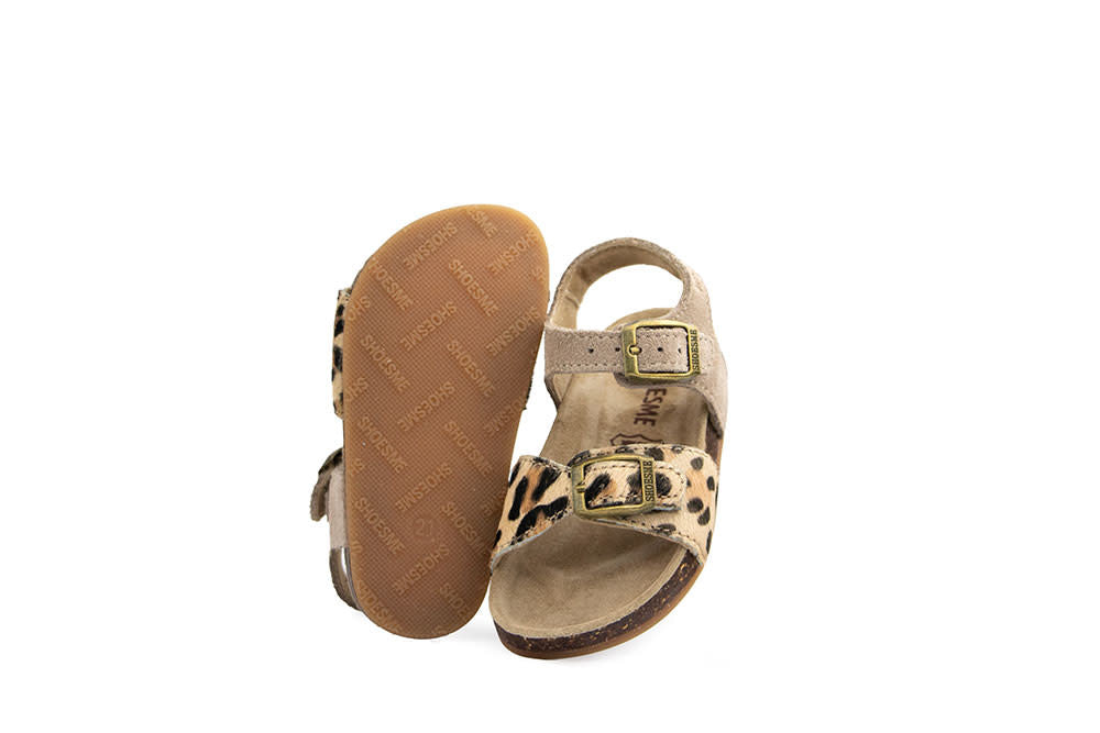 Shoesme Sandaal Taupe Leopard