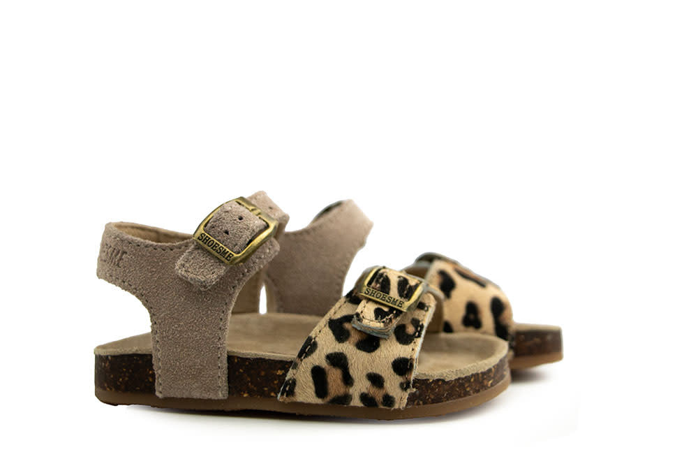 Shoesme Sandaal Taupe Leopard