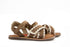 Shoesme Sandaal Taupe White