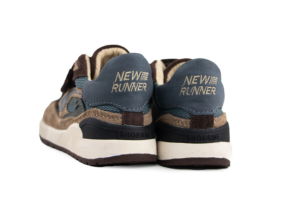 Shoesme Trainers Brown Blue