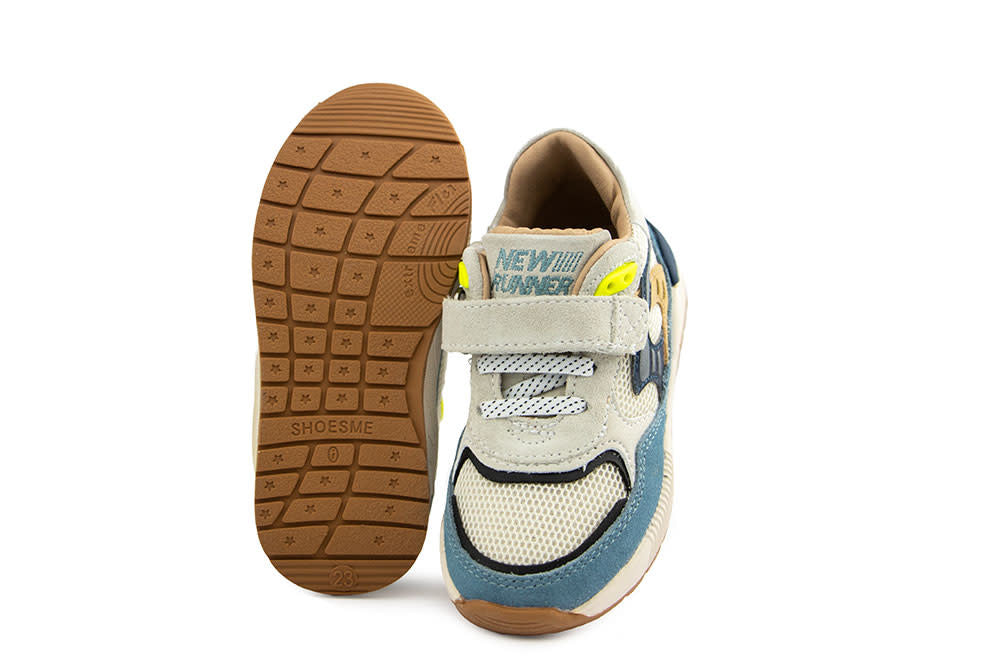 Shoesme Trainers Blue Beige
