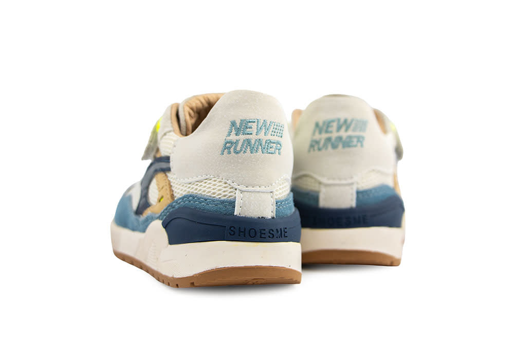 Shoesme Trainers Blue Beige