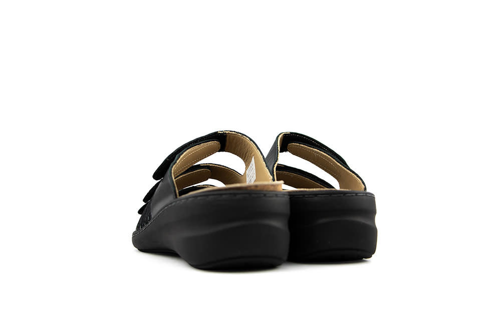 Solidus Slipper Glamour Schwarz Shape