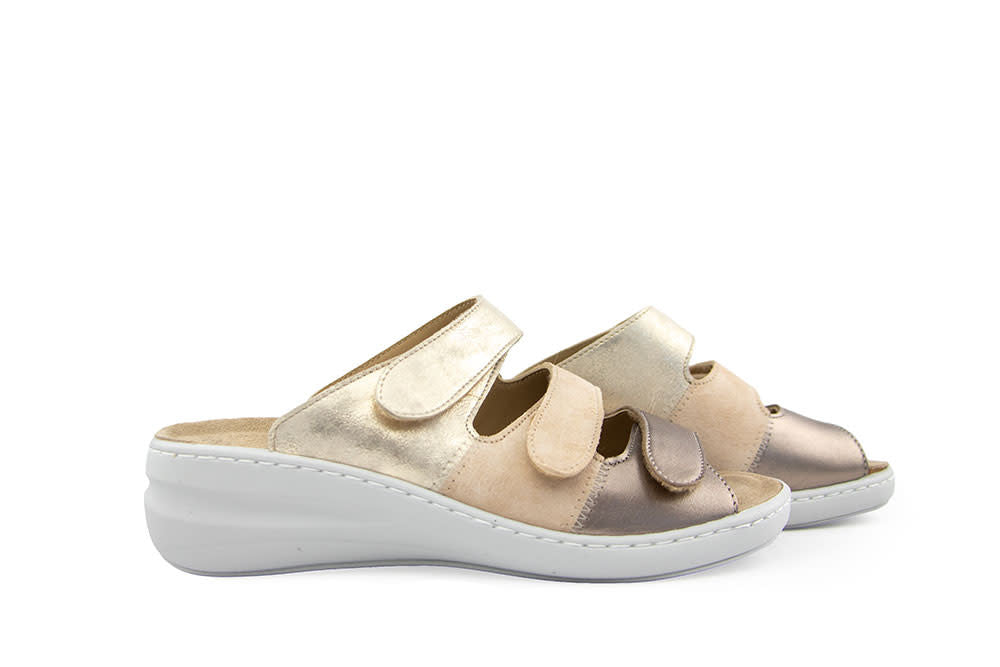 Solidus Slipper Spezial Champagne Multi
