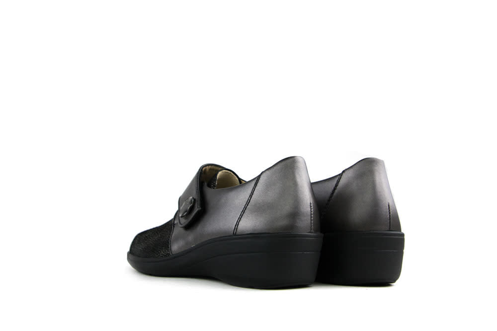 Solidus Klittenbandschoenen Grijs Hedda Smog Mini Skate