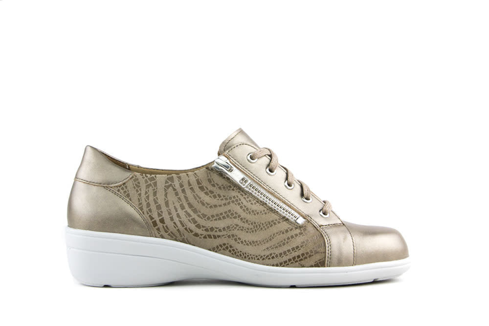 Solidus Veterschoenen Taupe Hedda Fango Shape