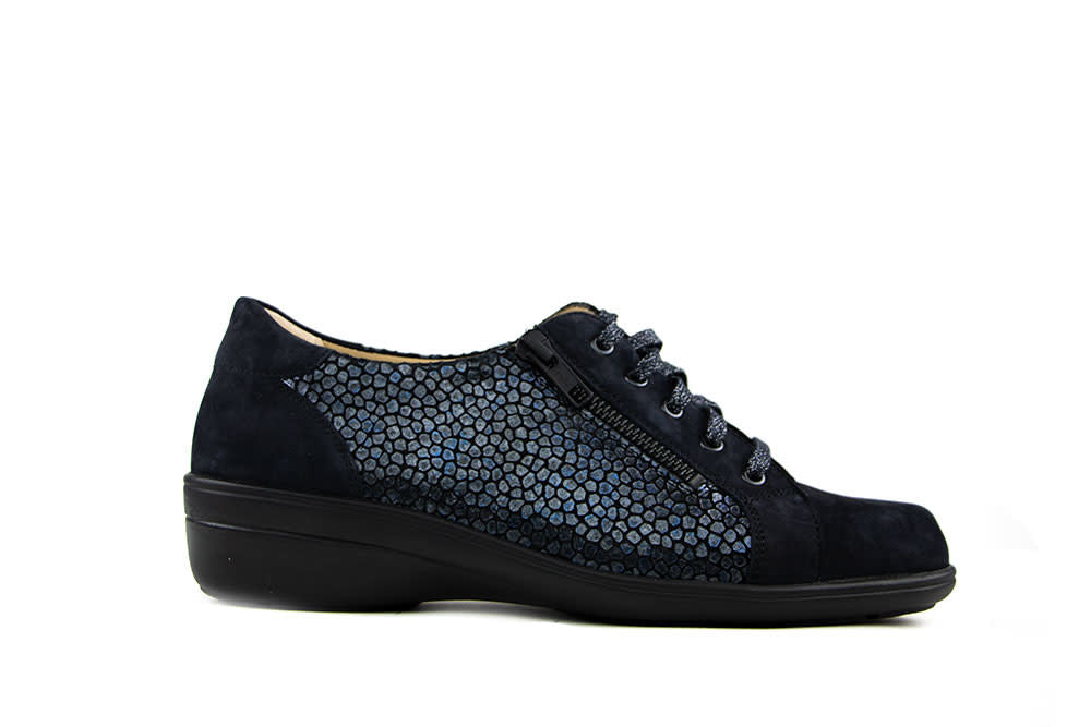 Solidus Veterschoenen Blauw Hedda Meteora