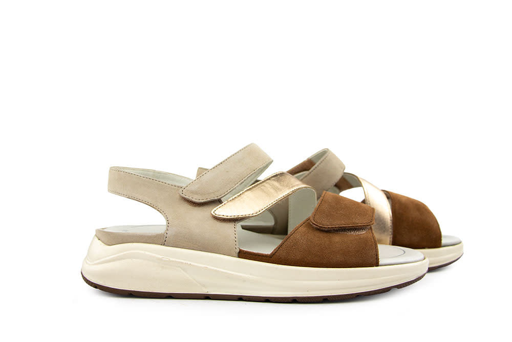 Solidus Sandaal Hetty Toffee Multi