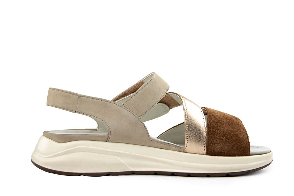 Solidus Sandaal Hetty Toffee Multi