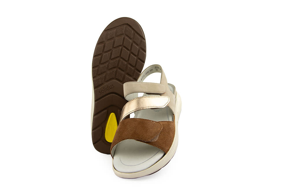 Solidus Sandaal Hetty Toffee Multi